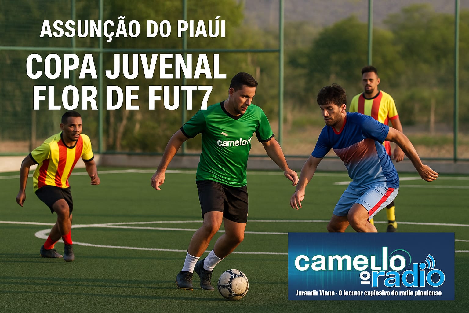 Assunção do Piauí respira futebol com a Copa Juvenal Flor de Fut7